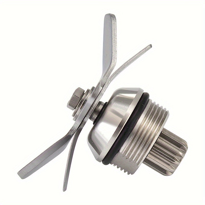 JTC TM-767, TM-800 va TM-788 blenderlariga mos keladigan Stainless Steel 6-Blade Replacement Ice Crushing Blade Assembly bilan blenderingizni yangilang. Ushbu oziq-ovqat sifatidagi blender pichog'i aksessuari smoothies va shakar tayyorlash uchun ideal.