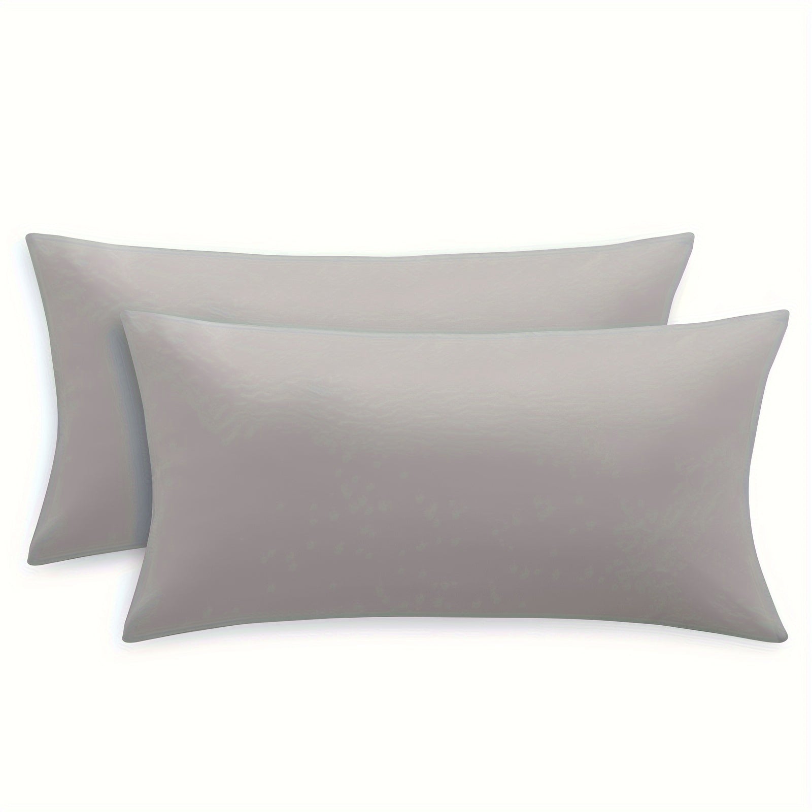 Two Pack Brushed Cloth Pillowcases 90gsm Soft Durable Bedding Set