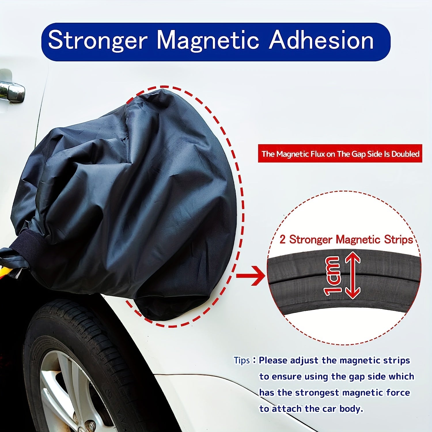 EV Charger Plug Cover Magnet Adsorption Rain Sun UV Snow Protection