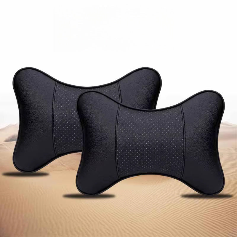 Kids Car Seat Pillow Set with Neck and Bone Support for Four Seasons Comfort