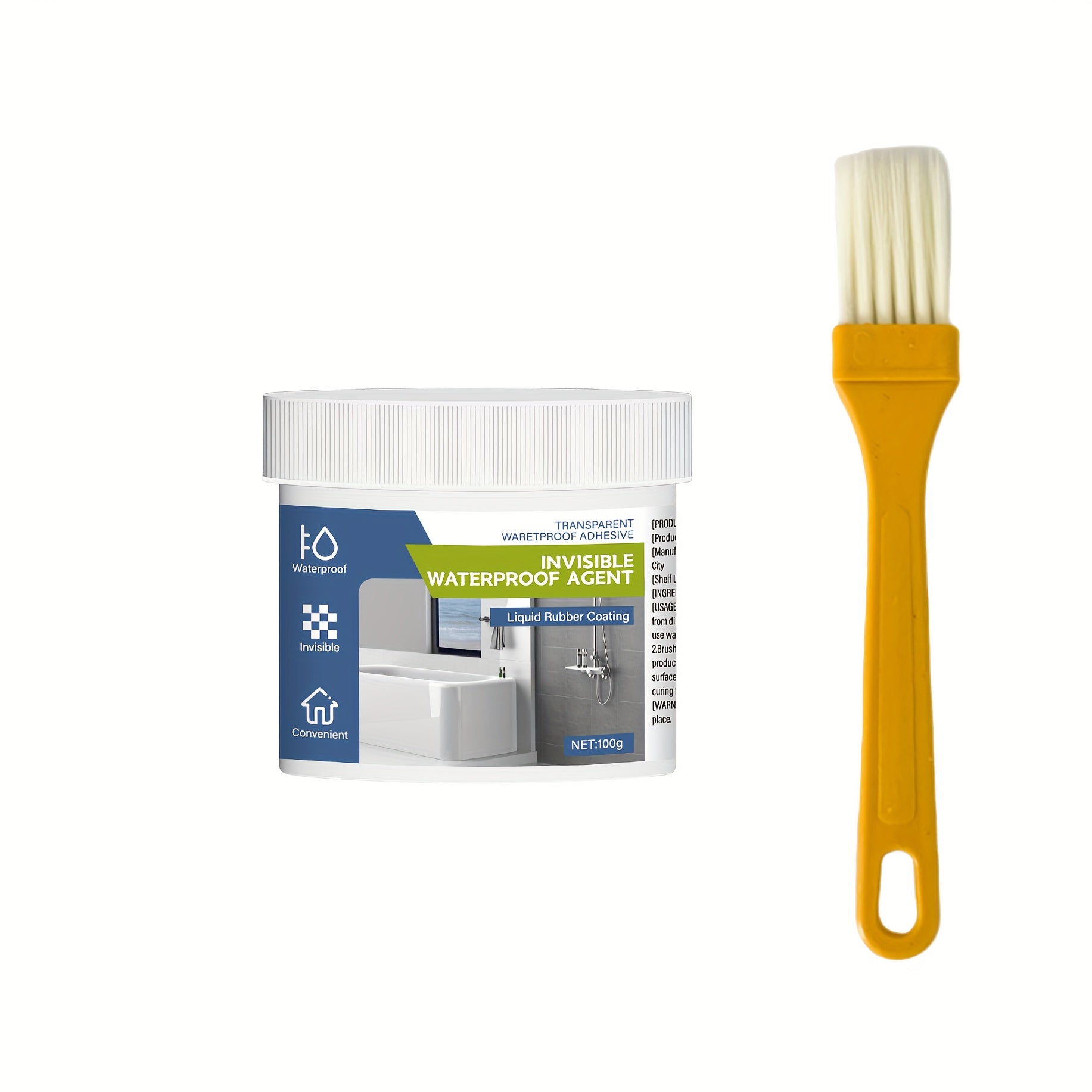 Transparent Waterproof Sealant Caulk for RV Roof and Leak Repair