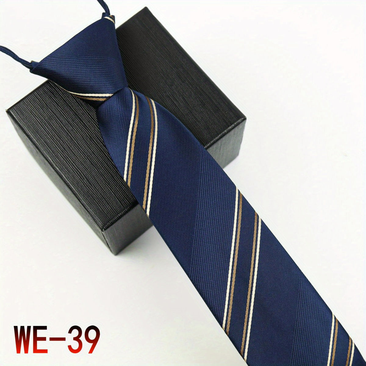 Men's Business Tie 7cm High-Density Striped Casual Formal Wedding Engagement