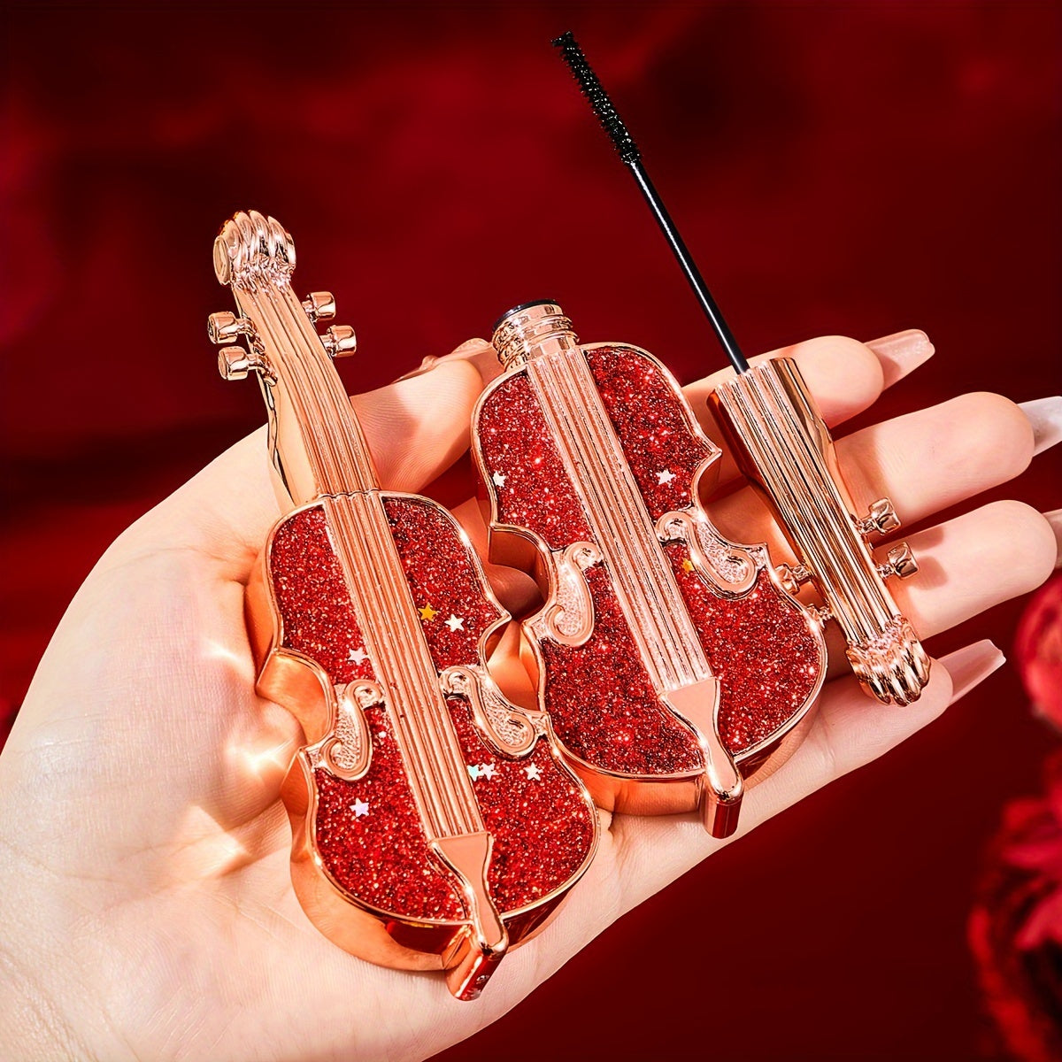 Waterproof Lengthening Curling Mascara for Lashes Black Slim Transfer-Proof