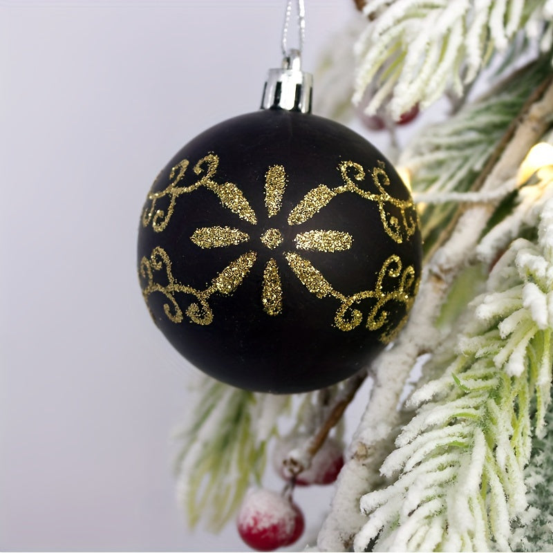 44 bolas decorativas para árbol de Navidad para decorar fiestas, bodas y regalos