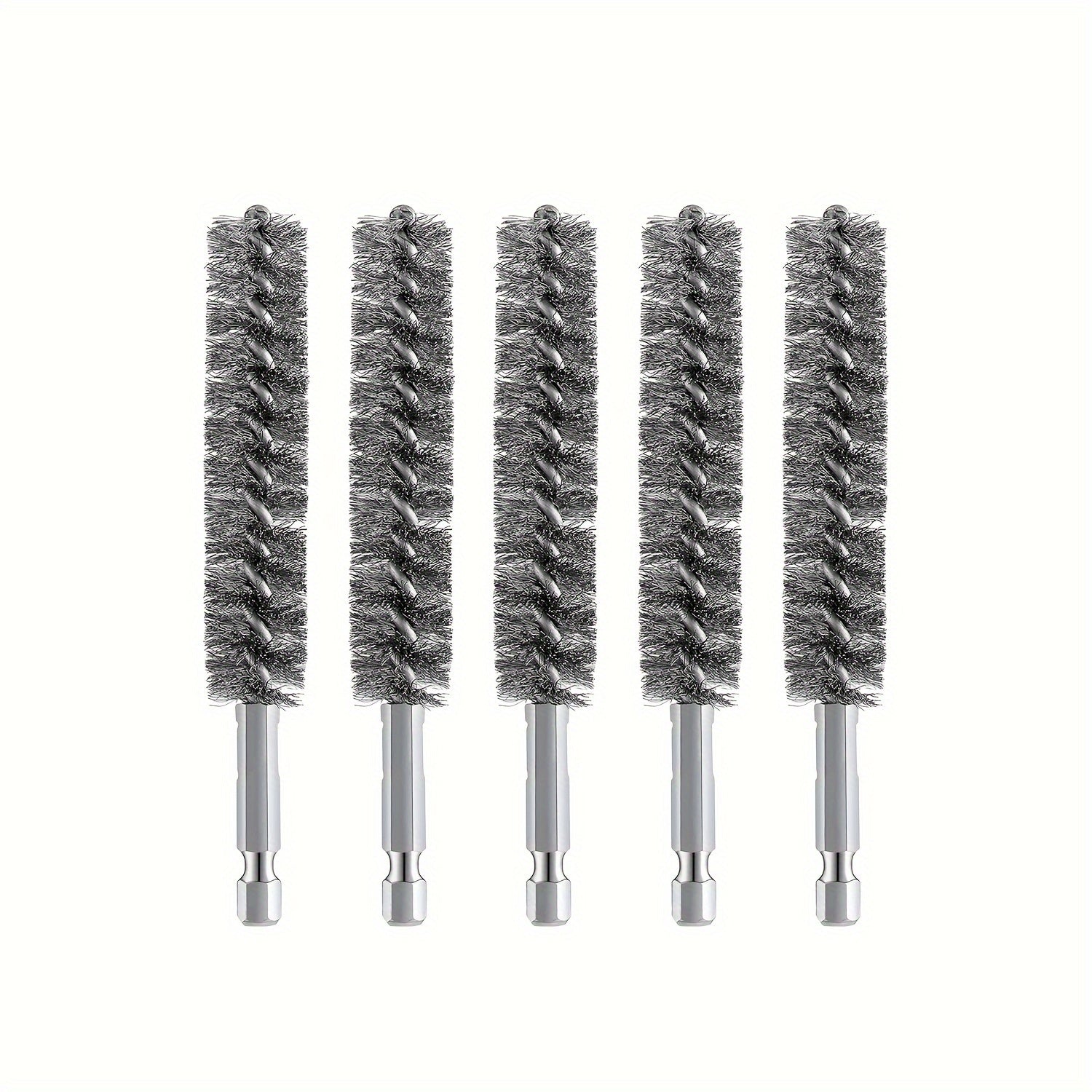 2/5pcs Stainless Steel Wire Brush Set for Power Drill Cleaning Hex Shank