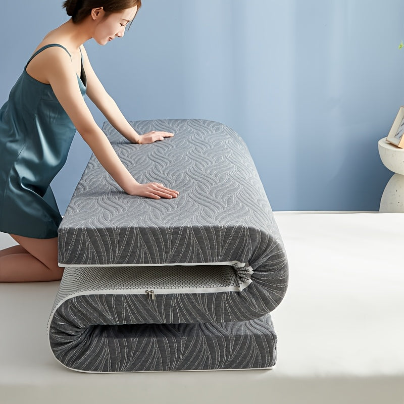 Memory Foam Mattress with Washable Cover for Home and Dorm Use