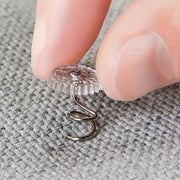 Paquete de 20 accesorios para sábanas, hebillas de fijación con clavos retorcidos para asegurar telas