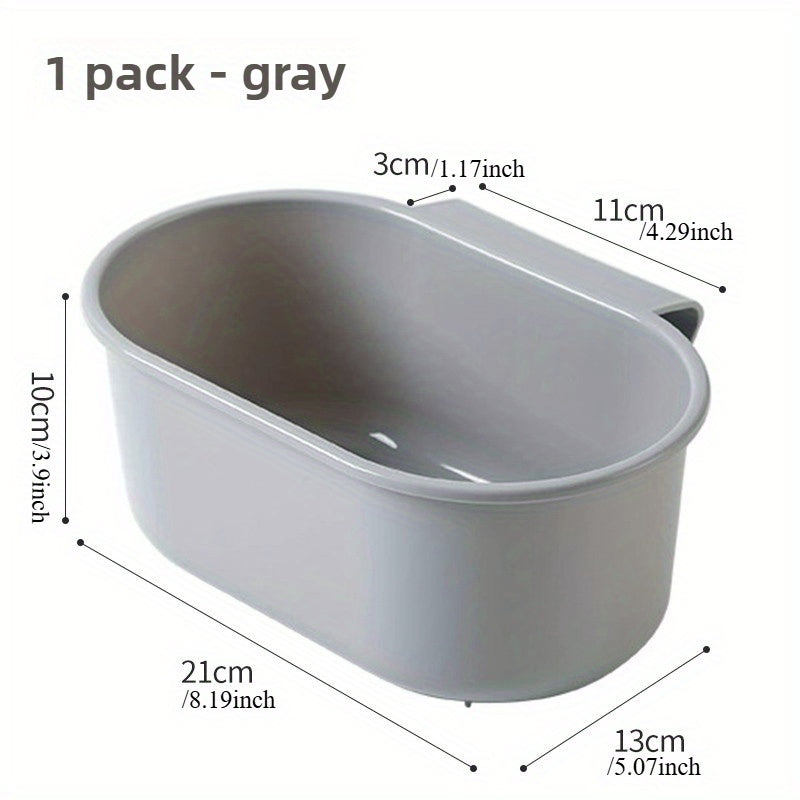 Synthetic Resin Sink Drain Rack Kit for Kitchen Organization and Pool Supplies