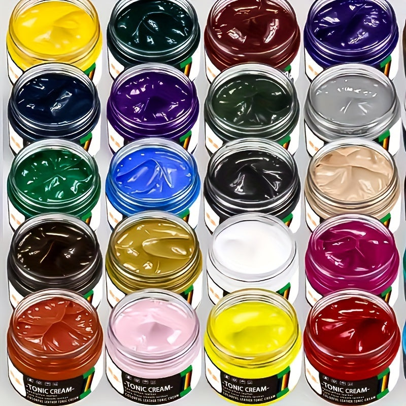 Leather Repair Paste 50ML for Sofa Shoe Car Leather Color Restoration