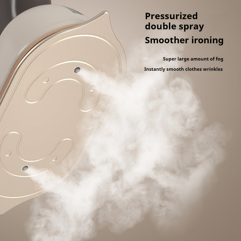 Portable Handheld Ironing Machine with Dual-Purpose Flat and Steam Iron 220V