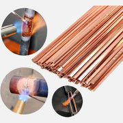 Copper Tube Welding Electrodes for Air Conditioning Refrigerator Maintenance Phosphor Copper Flat Electrodes