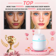 2 шт. USB-увлажнитель с ночником, большой объем для масла, диффузия для спальни, гостиной