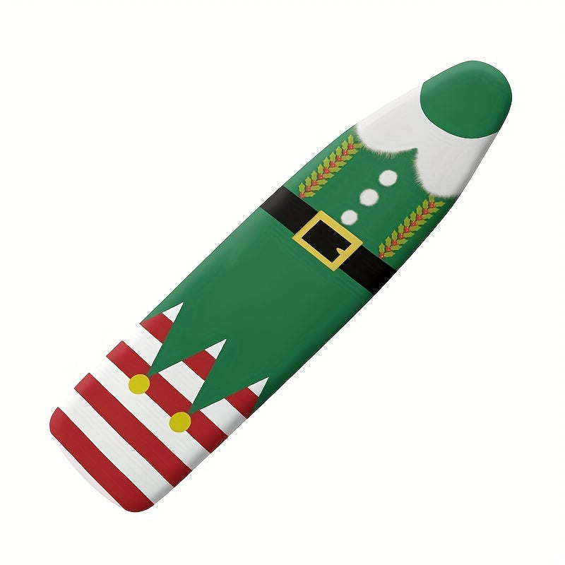 Funda para tabla de planchar de Navidad acolchada, reflectante al calor, resistente a manchas, compatible con medidas estándar de 132-140cm
