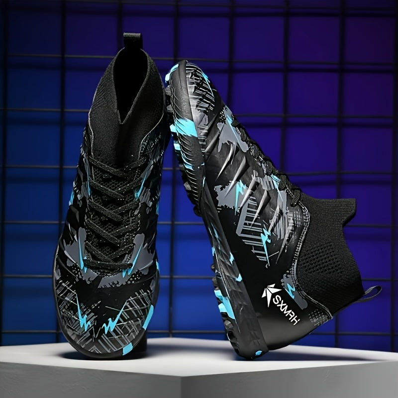 Boys Casual Soccer Cleats All-Season Low Top Fabric Upper Rubber Sole