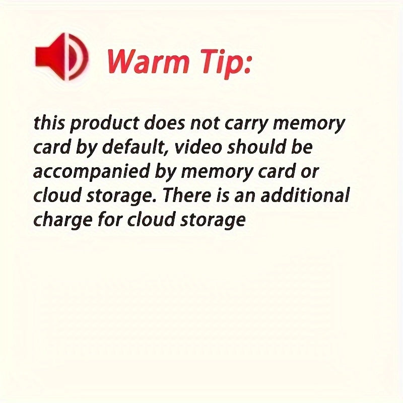 "Yuqori xavfsizlikka ega simsiz WiFi uy kamerasi, uy hayvonlarini kuzatish va aqlli IP kamera. Xususiyatlari: simsiz ulanish, uy xavfsizligi uchun tungi ko'rish, ikki tomonlama ovozli aloqa va bulutli saqlash (to'lovli, xotira kartasi kiritilmagan)."