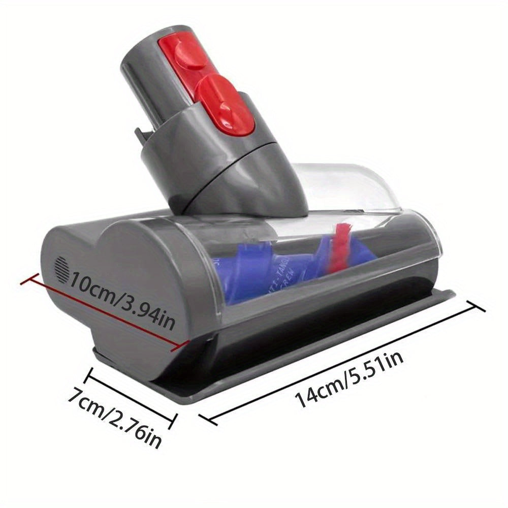 Dyson V7-V15 uchun elektr vakuum chang tozalash cho'tkasi. Divanlar, yotoqlar va avtomobil o'rindiqlari uchun ideal. Qayta ishlatiladigan, yuviladigan va sirpanmas so'rish asosiga ega. Avtomobil tozalash uchun mukammal. Mustahkam va zamonaviy.