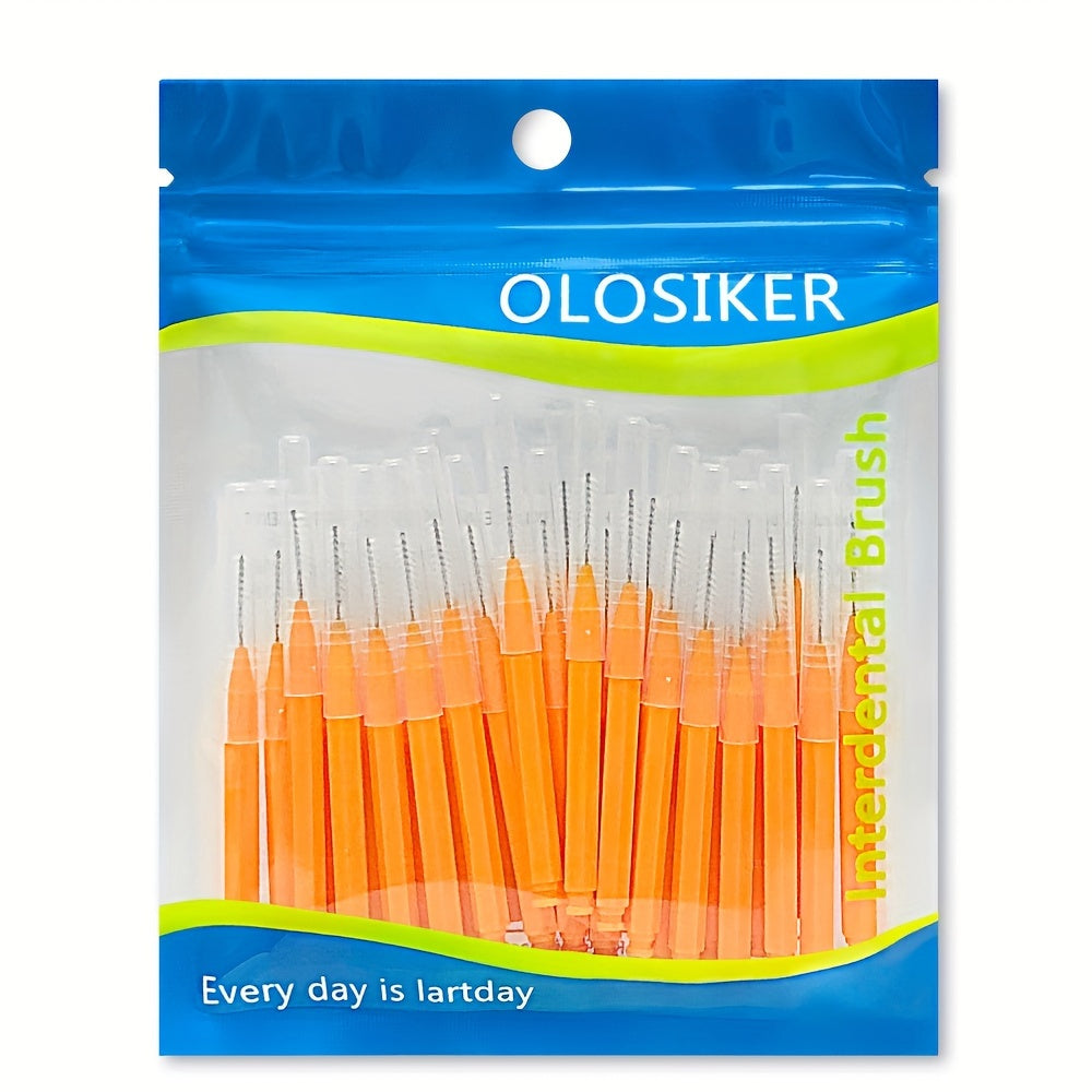 30 Pieces Interdental Brushes Deep Cleaning Dental Picks for Adults