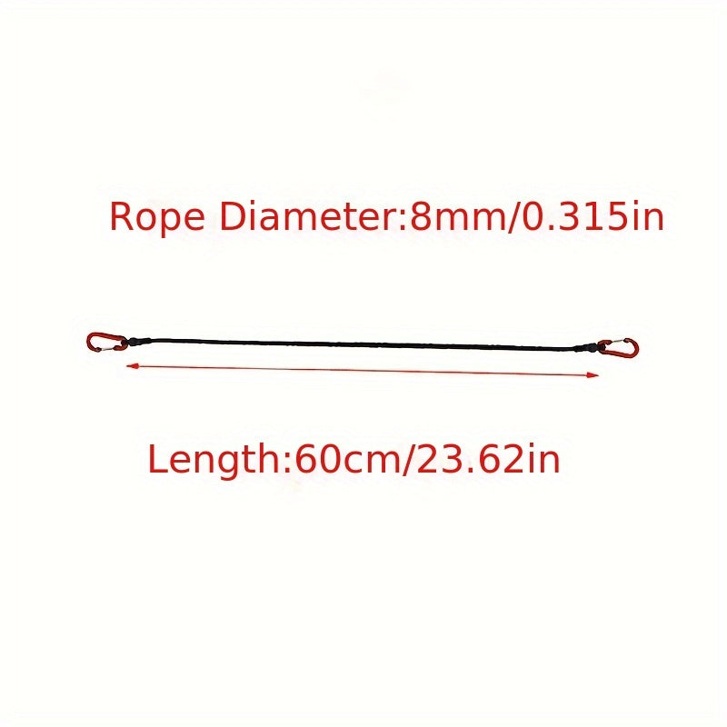 Uniseks elastik ipli bog'lamli kamar kayak qilish, velosipedda yurish, lager uchun 60cm