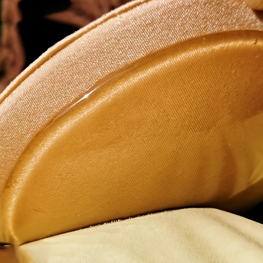 Silicone Strapless Seamless Lift Bra for Women Solid Color Self-Adhesive Underwear Accessory