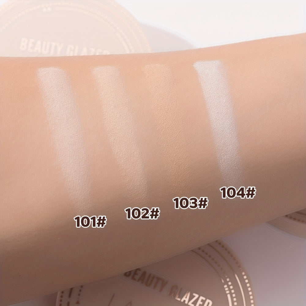 Дыхающая пудровая тональная основа для женщин с 4 цветами, контроль за жирностью, увлажнение