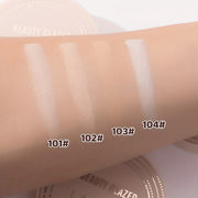 Дыхающая пудровая тональная основа для женщин с 4 цветами, контроль за жирностью, увлажнение