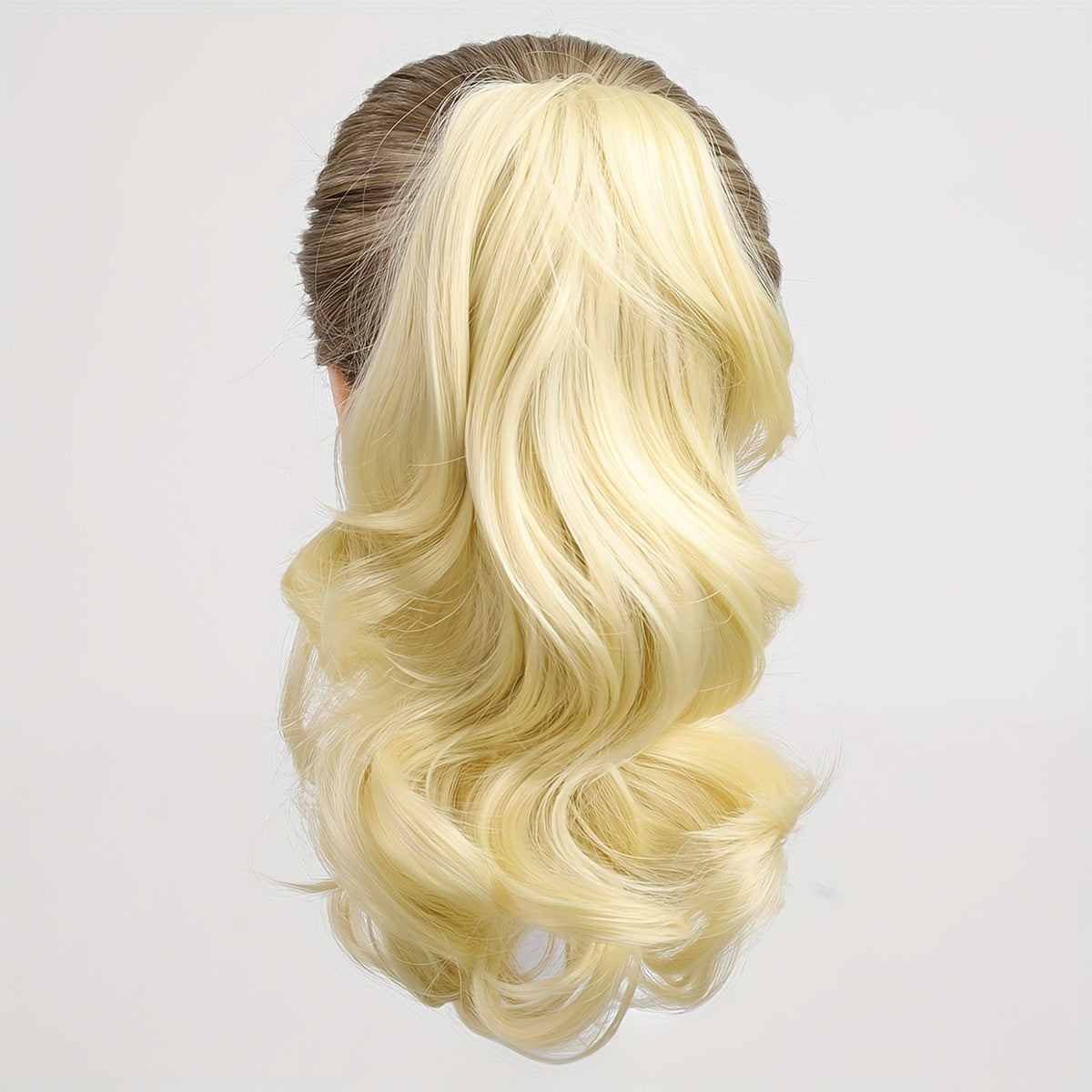 Women's Loose Wave Ponytail Wig 12 Inch High-Temperature Fiber Easy to Style