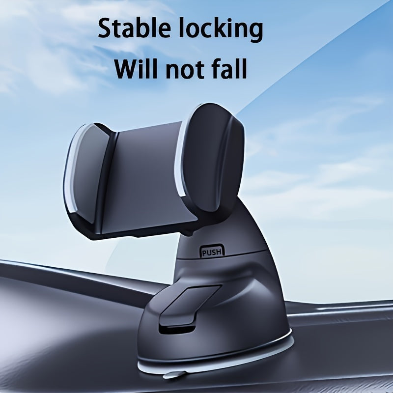 Soporte universal para teléfono de coche, ajustable y giratorio, soporte para navegación GPS