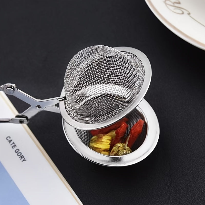 304 Stainless Steel Tea Ball Infuser with Handle for Easy Brewing and Flavor Infusion