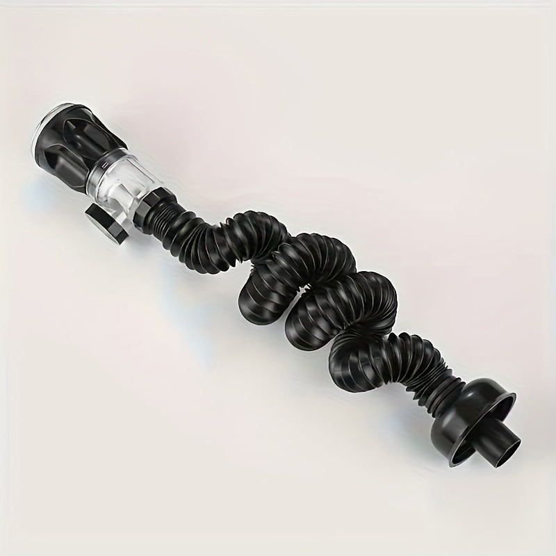 Metal Sink Drain Kit with Expandable P-Trap for 1-1/4 and 1-1/2 Inch Drains Odor Prevention