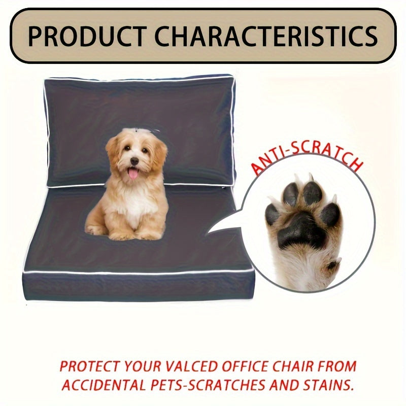 Waterproof Deep Seat Cushion with Zippered Backrest 60.96x60.96x10.16 cm Indoor Outdoor