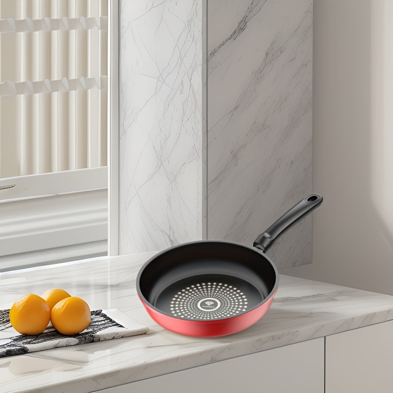 9.45-Inch Cast Iron Frying Pan Non-Stick Smokeless for Induction Gas Camping