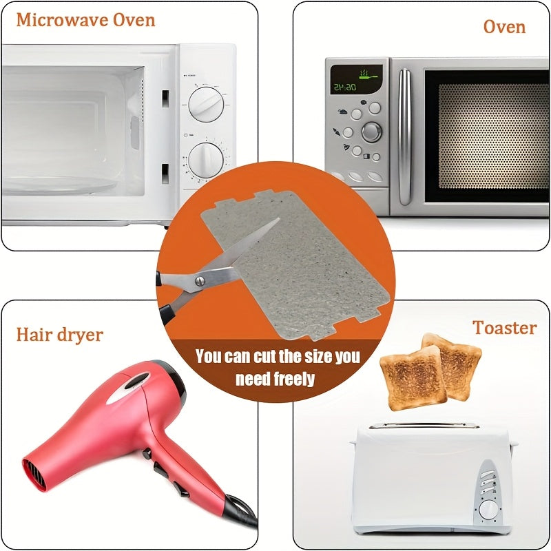 Pack of 5 Microwave Insulation Mica Sheets for Waveguide Covers