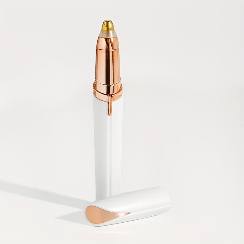 Recortadora de cejas eléctrica para unisex, recargable por USB, batería de litio, moldeador de cejas