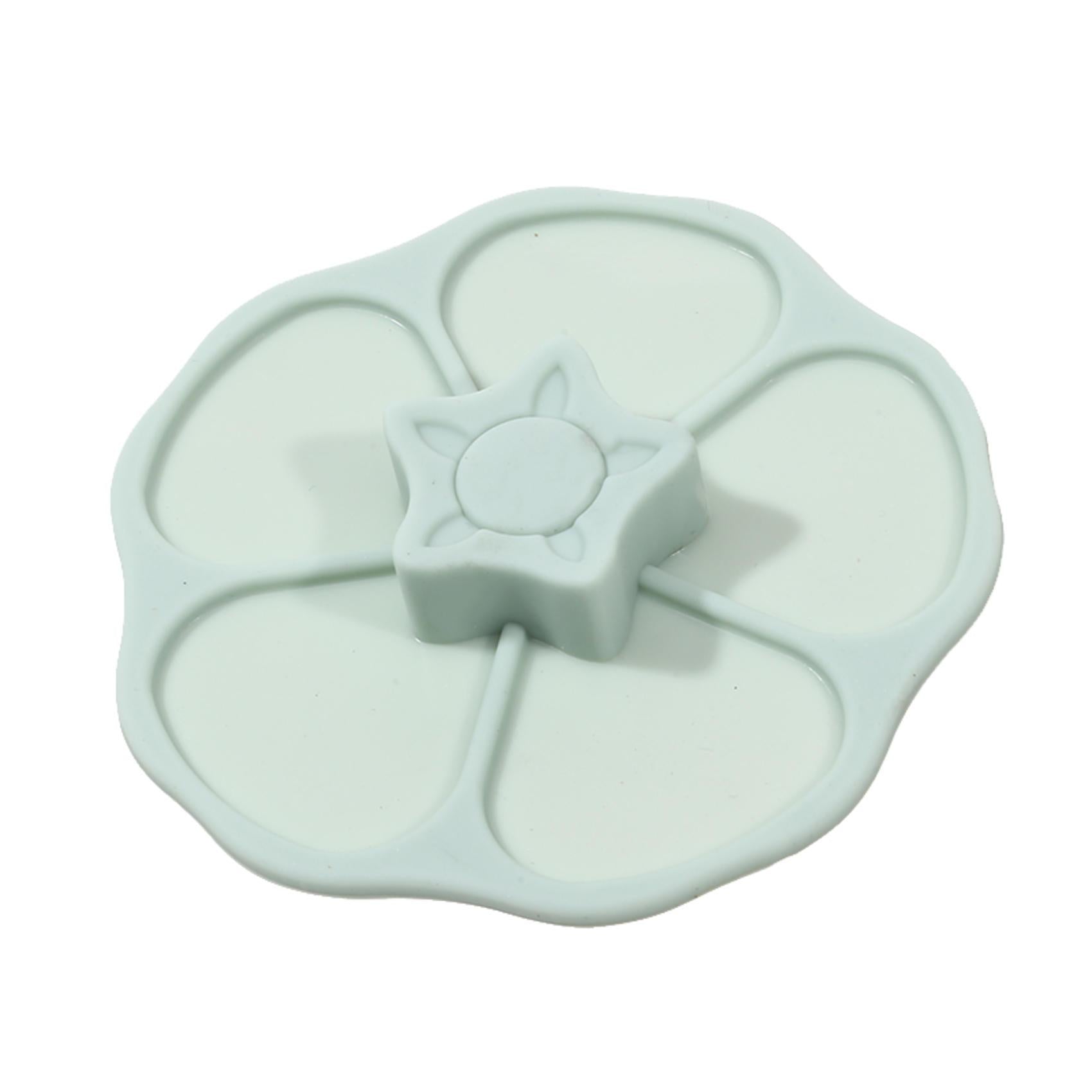 Silicone Flower-Shaped Cup Lid Leak-Proof Dust-Proof Food Safe Cover