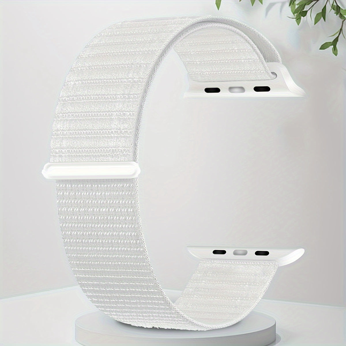 iWatch uchun nylon sport soat tasmasi, turli o'lchamlar bilan mos keladi, erkaklar va ayollar uchun mos, sozlanadigan va nafas oladigan, bir nechta iWatch Series uchun mos.