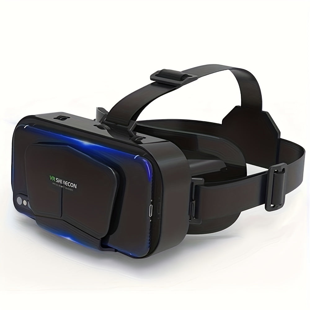 3D VR Headset for iPhone and Android Phones with Controllers and Binocular Lenses