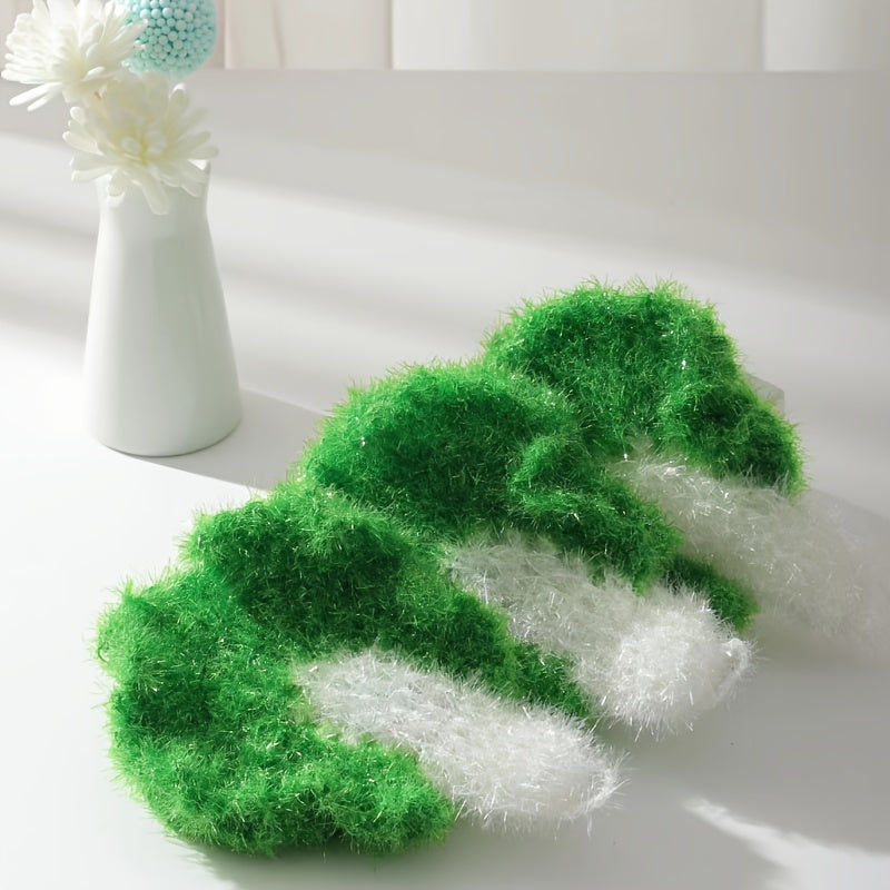 3 ta oshxona tozalash cho'tkasi to'plami, polyester idish yuvish cho'tkasi, yog'li bo'lmagan to'qilgan dizayn