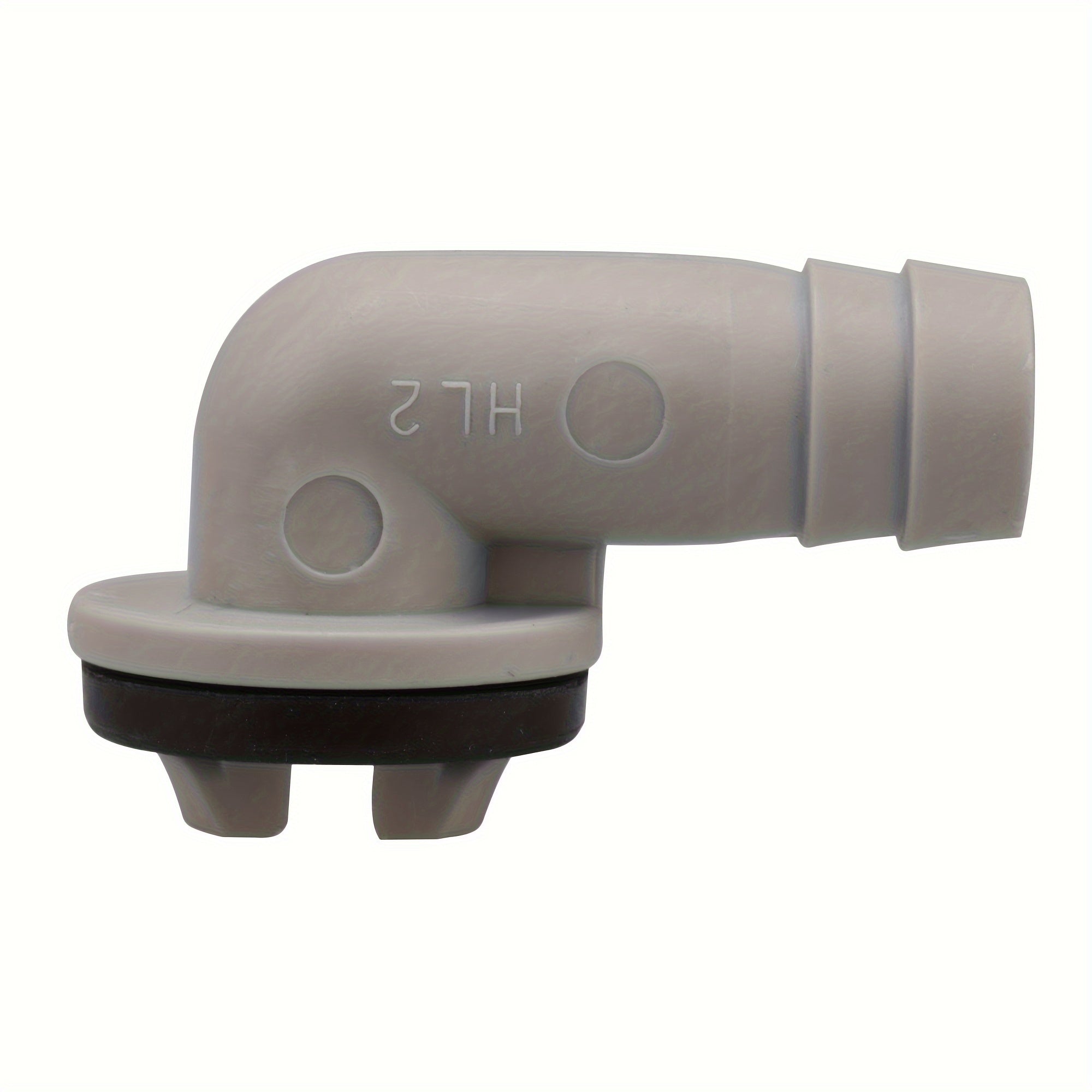 5pcs PVC Air Conditioner Drain Hose Connectors Leak-Proof Gray Black 15mm