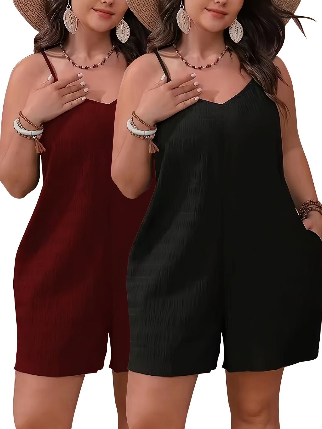 Women's Suspender Tights Large Size Two-Pack Comfortable Hosiery