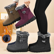 Женские зимние снегоступы с мягкой подкладкой, стильные, уютные и теплые обувь