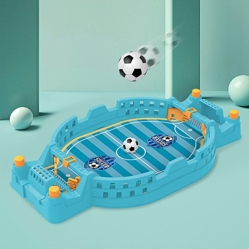 2-Player Tabletop Soccer Game for Kids and Adults Durable Plastic No Batteries