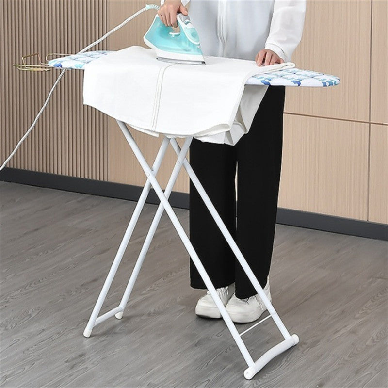 Ironing Board Set with Adjustable Height, Steel Legs, Safety Iron Rest