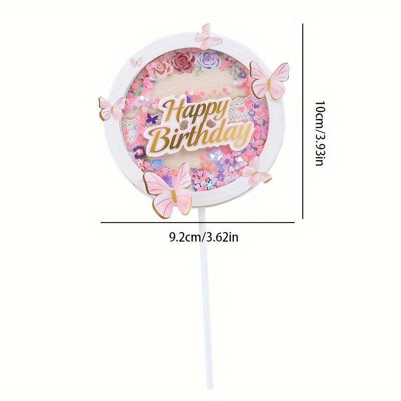 Tırtıllı tort uchun turli xil tort bezaklari, tug'ilgan kun bayrami uchun