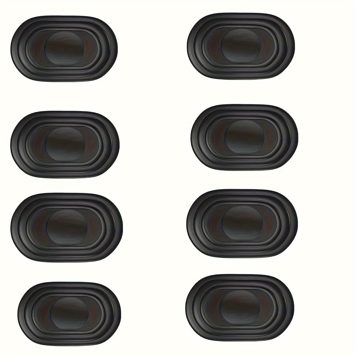 4/8 dona shokga chidamli silikon ovoiningsiz eshik chetini himoyalash uchun avtomobillar uchun