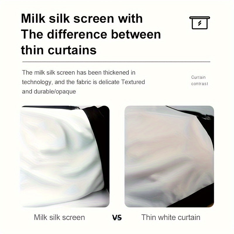 Two-Sided 4K Projection Screen Polyester Fabric Space-Saving Large for Home Theater