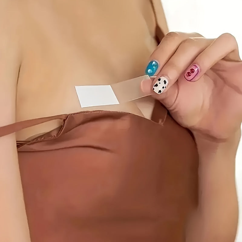 72 Invisible Anti-Slip Stickers for Shirt Neck Lingerie Underwear Accessories