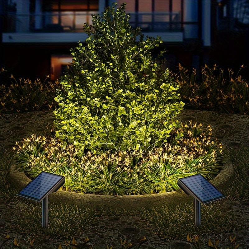 Solar Garden Light with 9 LEDs Solar Powered Pathway Light for Villa Garden Landscape