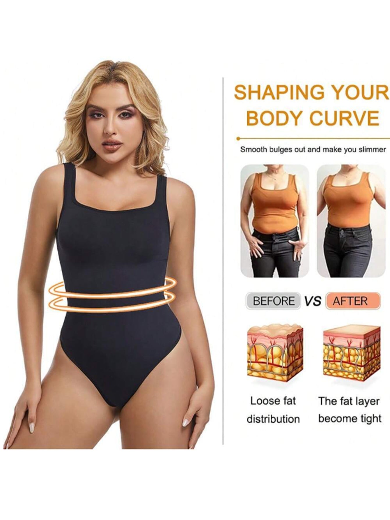 Plus-Size Women's Seamless Breathable Shapewear Bodysuit for Sports and Leisure