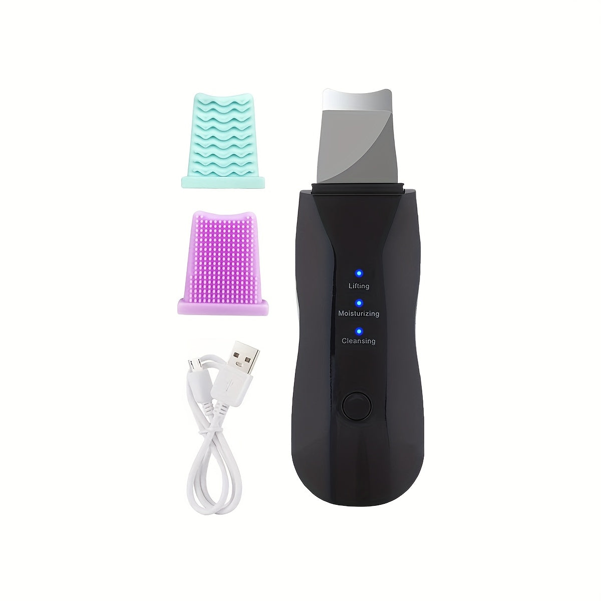 Facial Cleansing Device with 3 Modes USB Rechargeable for Women Skin Care Beauty Tool