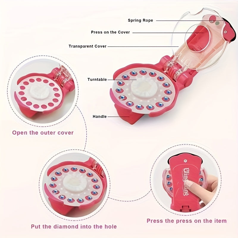 Set of 180 Rhinestones for Girls Hair Styling and Jewelry Making